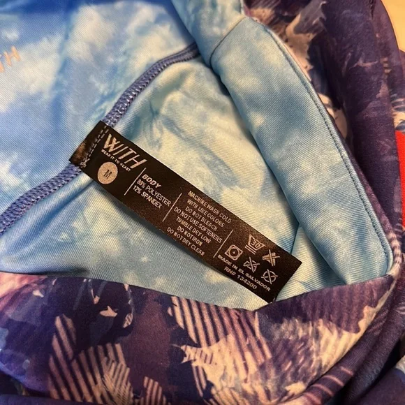 Peloton Blue Moves High Waist Legging Size Medium - Picture 8 of 8